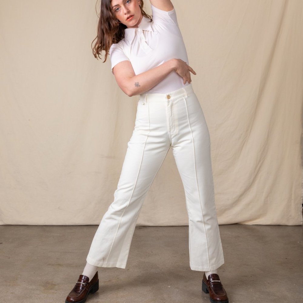 Big Bud Press Western Pants Off-White XS
